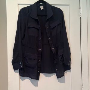 Chicos Navy lightweight jacket